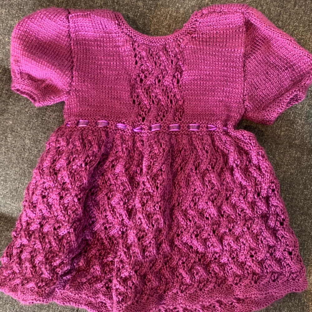 Knit Baby Dress